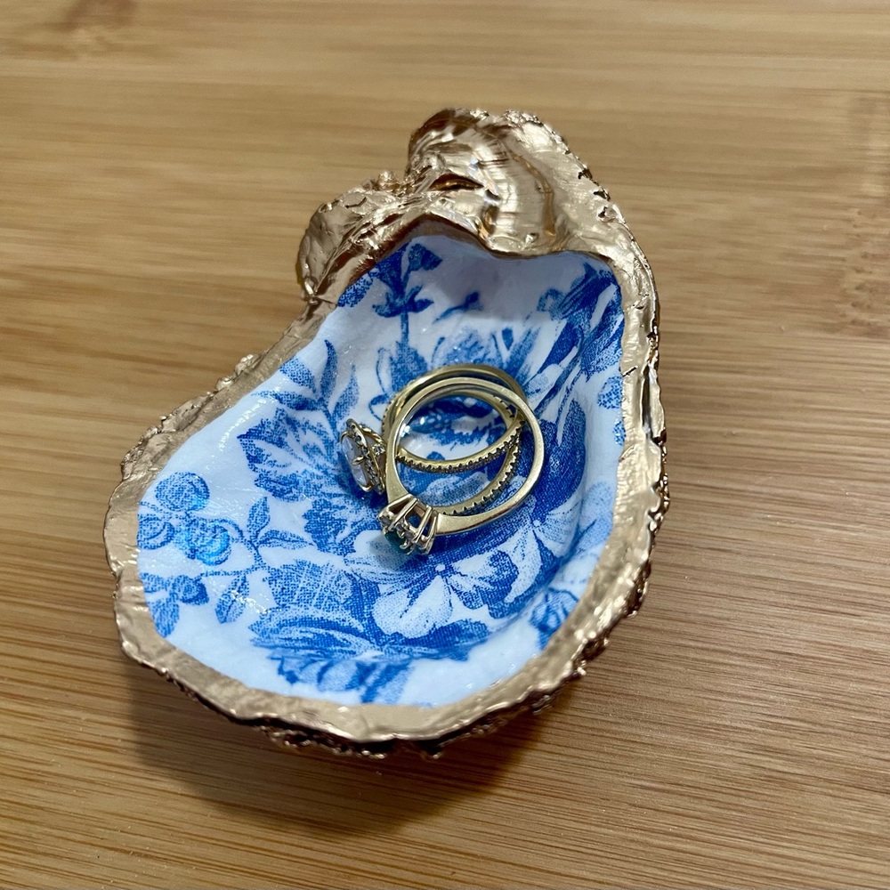 Oyster Shell Jewelry Dish